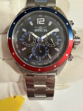 Invicta Racing Gearshift Speedway Men's Watch - PEPSI BEZEL-44mm (PF22386)